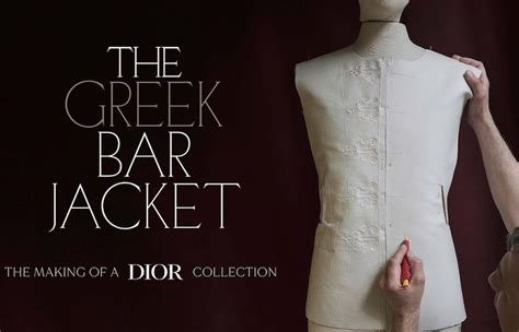 dior the greek bar jacket